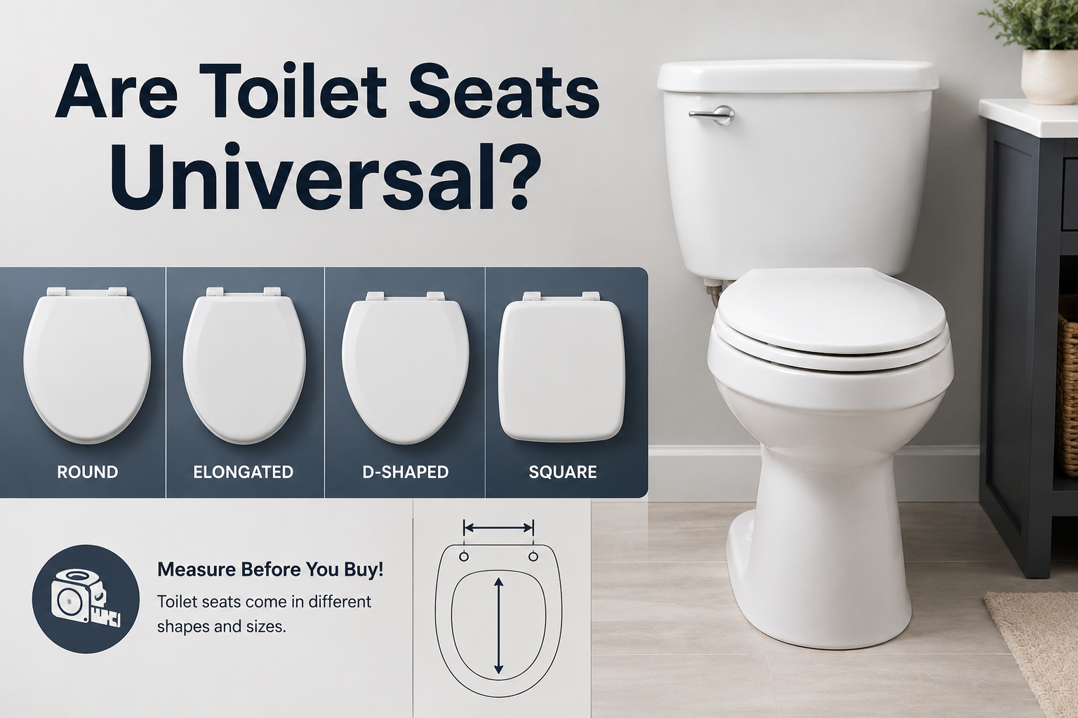 Are Toilet Seats Universal?