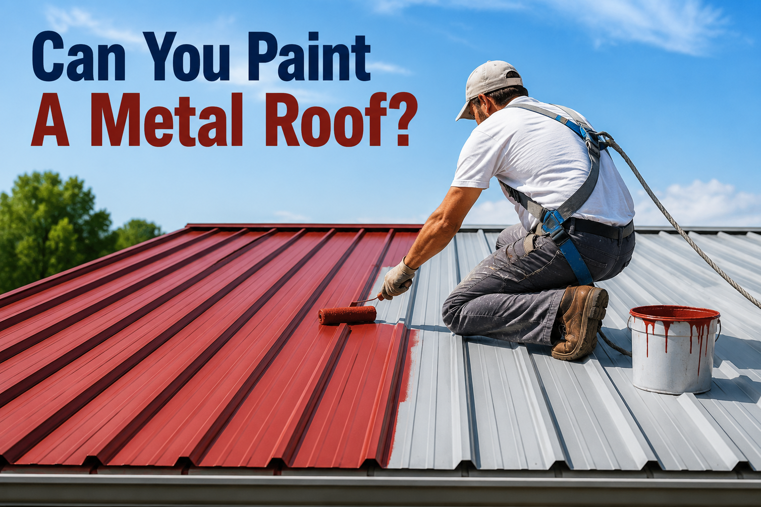 Can You Paint a Metal Roof