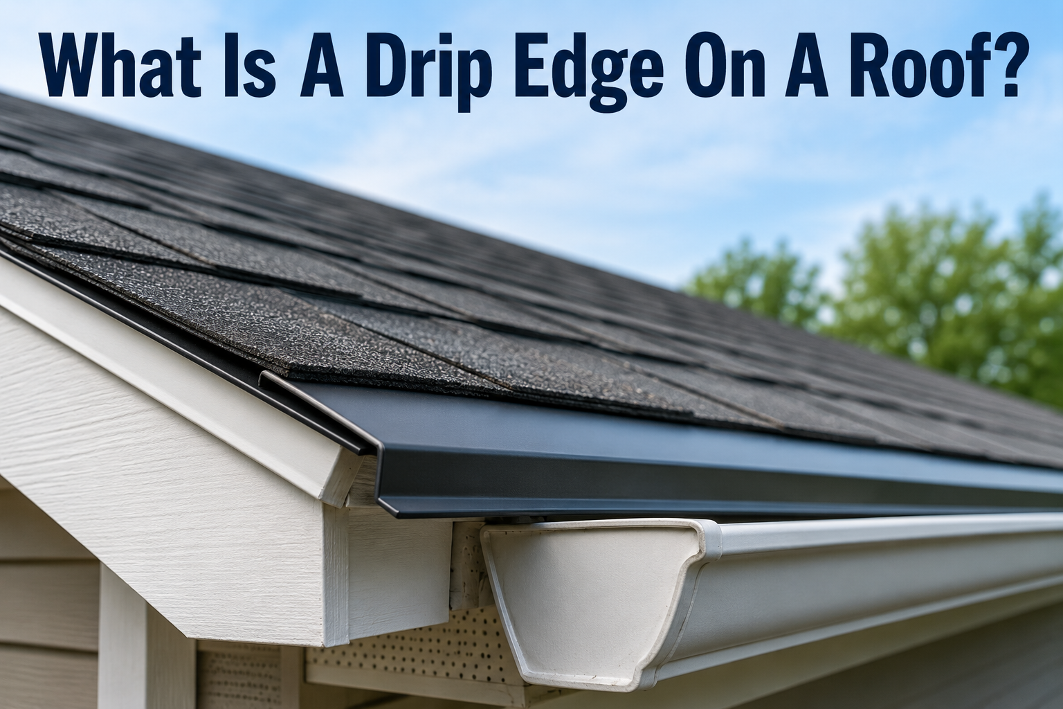 What Is A Drip Edge On A Roof?
