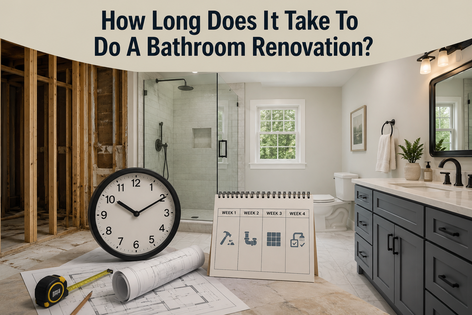 How Long Does It Take To Do A Bathroom Renovation