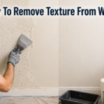 How To Remove Texture From Walls