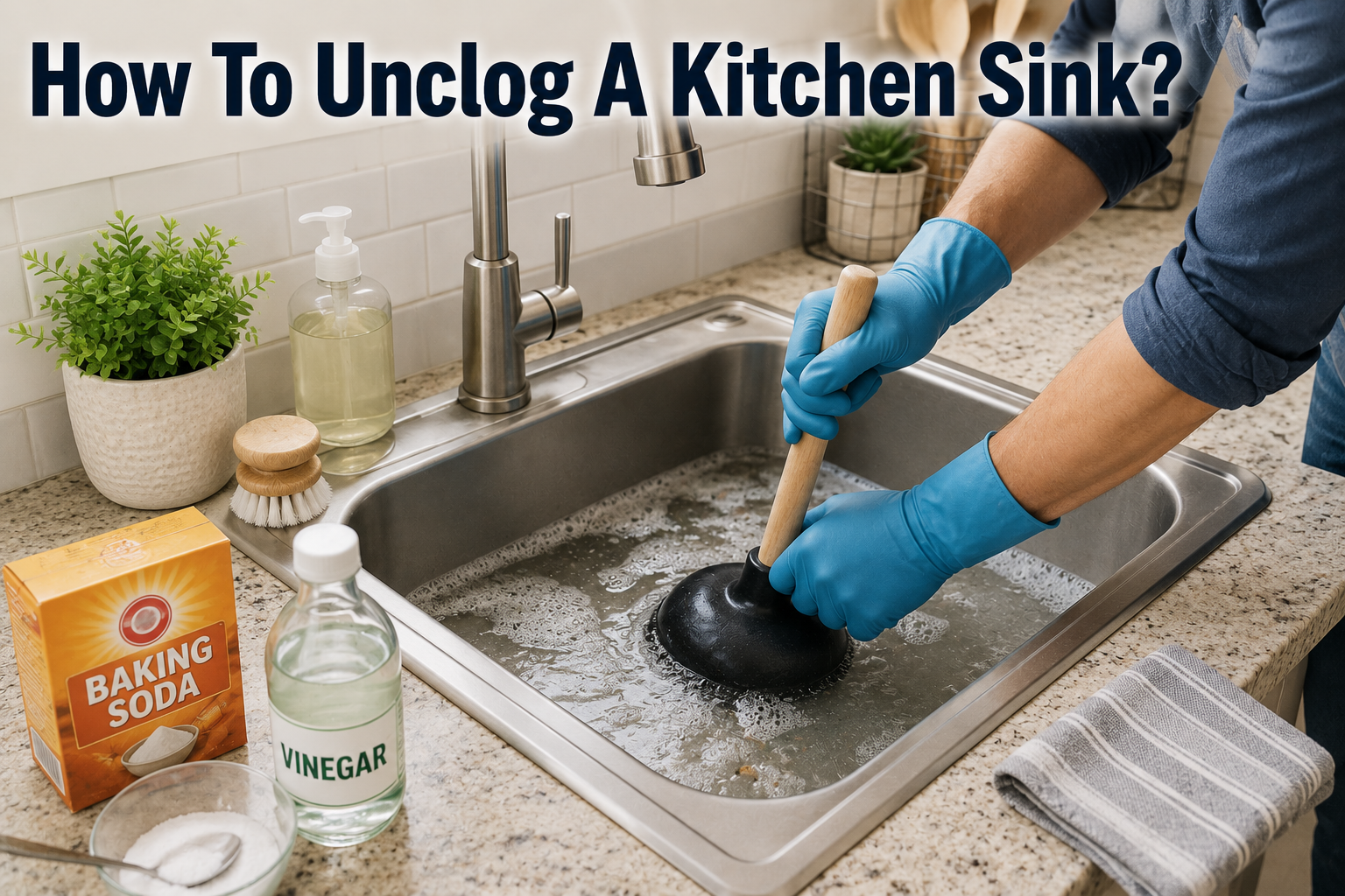 How to Unclog a Kitchen Sink