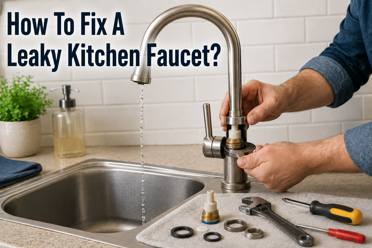 How to Fix a Leaky Kitchen Faucet