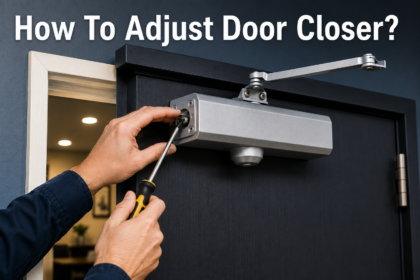How to Adjust a Door Closer
