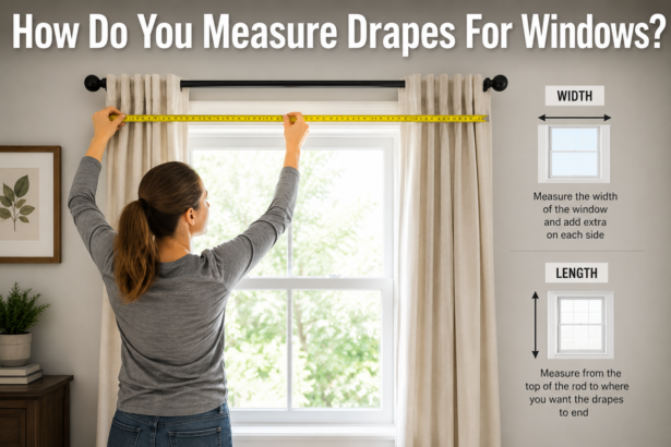 How Do You Measure Drapes for Windows