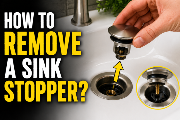 How to Remove a Sink Stopper