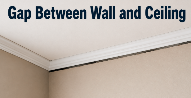 Gap Between Wall and Ceiling