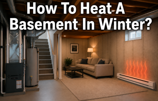 How to Heat a Basement in Winter (Without Wasting Money)