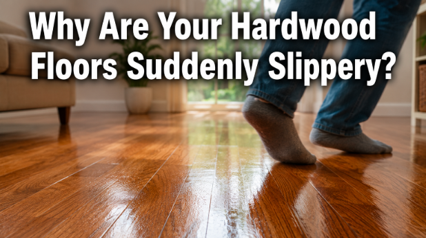 Why Are Your Hardwood Floors Suddenly Slippery?
