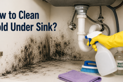 How to Clean Mold Under Sink