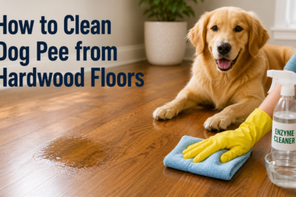 How to Clean Dog Pee from Hardwood Floors