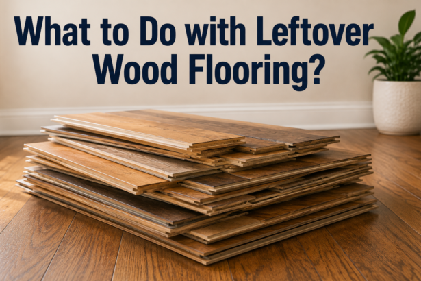 What to Do with Leftover Wood Flooring?