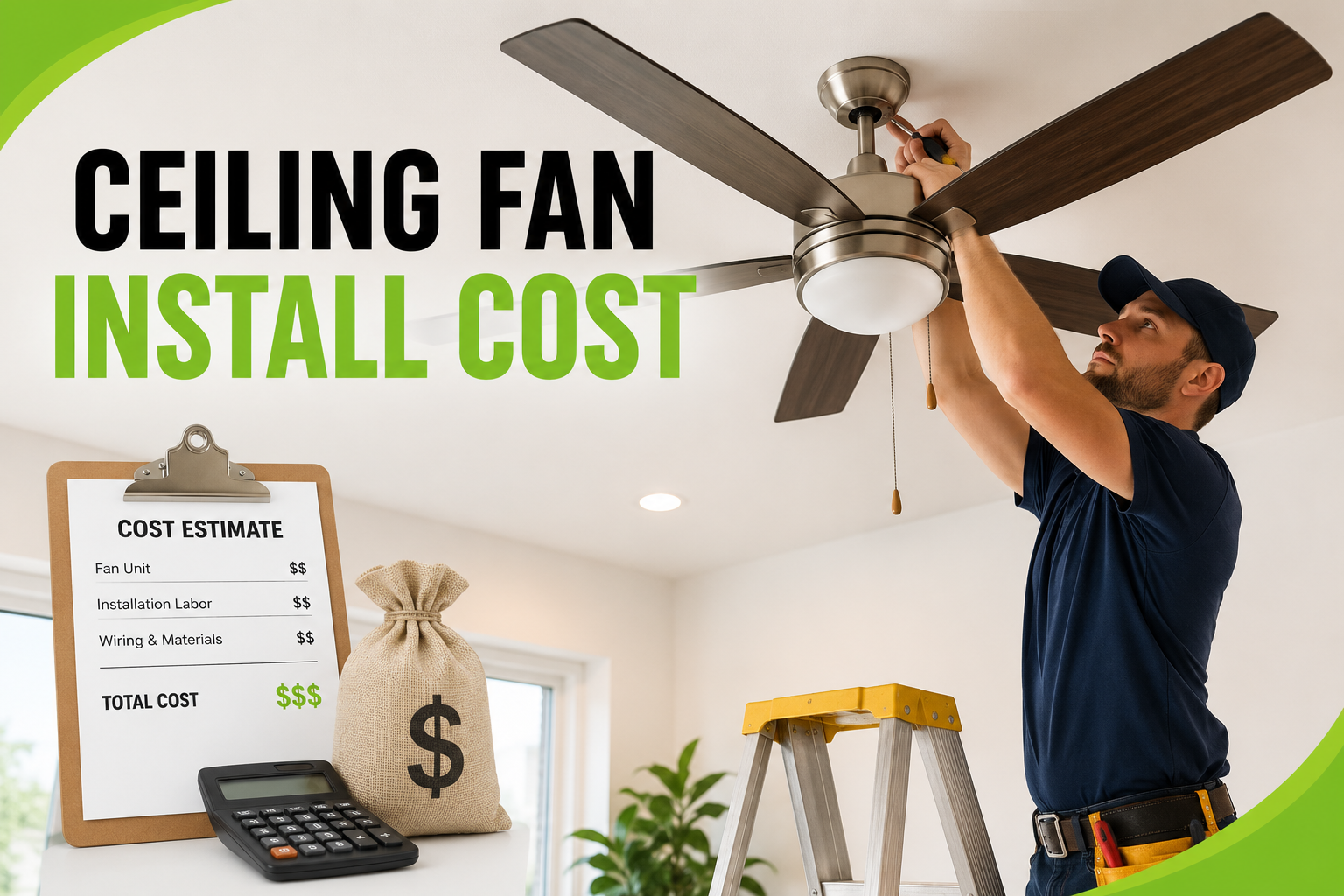 Ceiling Fan Install Cost