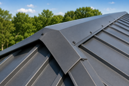 Metal Roof Ridge Cap