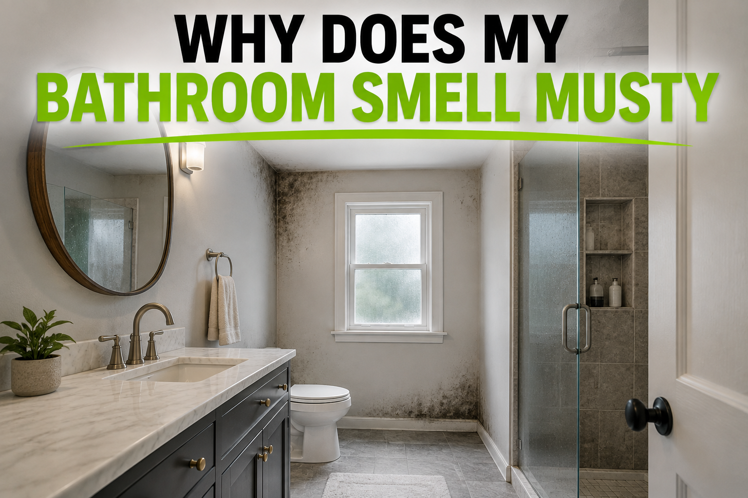 Why Does My Bathroom Smell Musty?