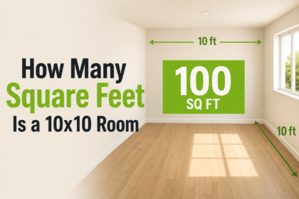 How Many Square Feet Is a 10x10 Room? Complete Guide