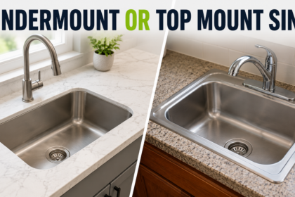 Undermount vs Top Mount Sink