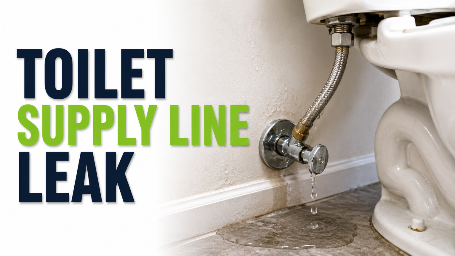 Toilet Supply Line Leak