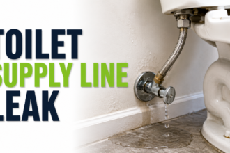 Toilet Supply Line Leak