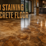 Acid Staining Concrete Floors