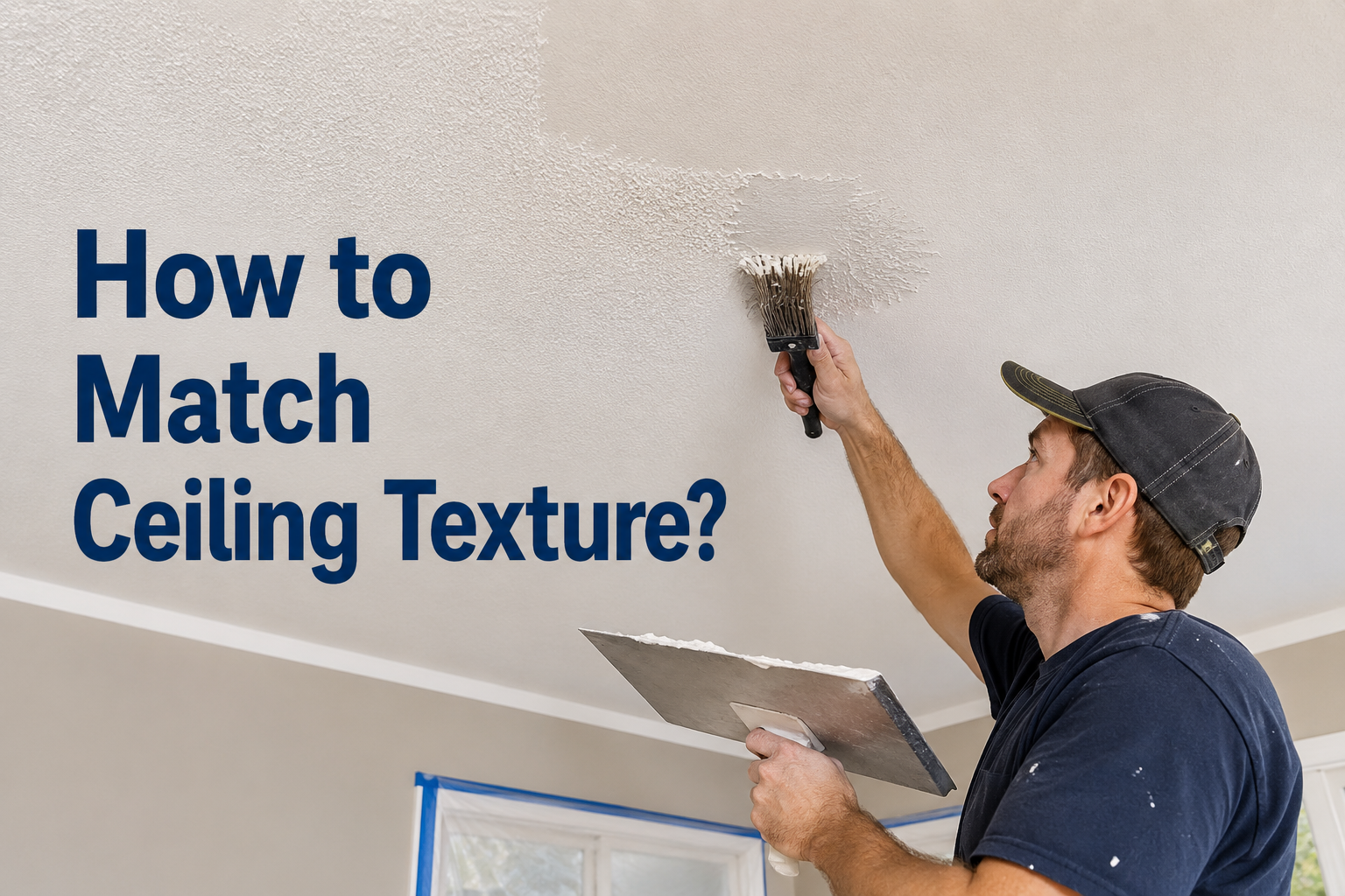 How to Match Ceiling Texture