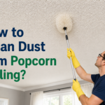 How to Clean Dust from Popcorn Ceiling