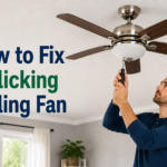 How to Fix a Clicking Ceiling Fan